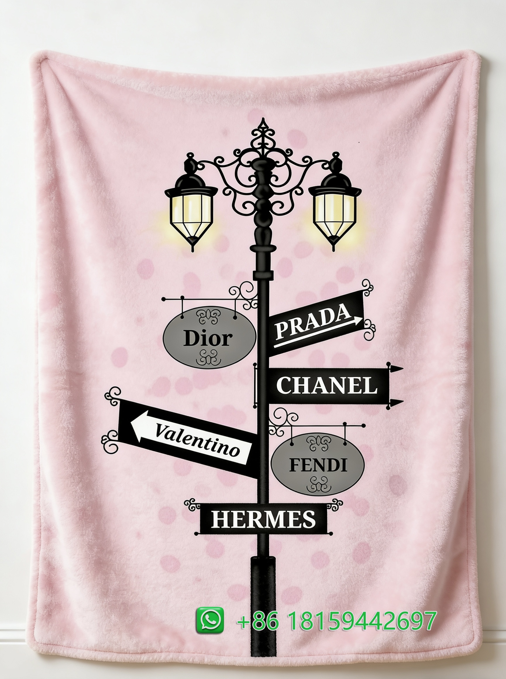 Prada Throw Blankets